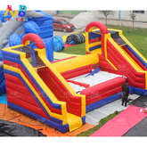 NB-SG021 Amazing inflatable battle game, interactive inflatables for party rental, CE passed bounce house